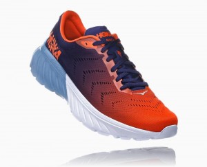 Basket Hoka Mach 2 Homme Bleu | QKXB36457