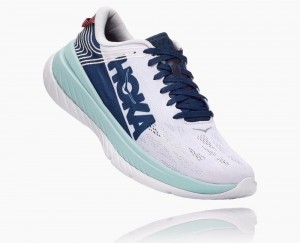 Chaussure de Marche Hoka Carbon X Homme Nimbus Cloud/Moonlit Ocean | ENOI57104