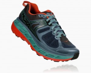 Chaussure de Randonnée Hoka Stinson ATR 5 Homme Stormy Weather/Forest Night | TAQO48135