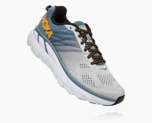 Chaussures De Récupération Hoka Clifton 6 Homme Lead/Lunar Rock | EXDJ62804