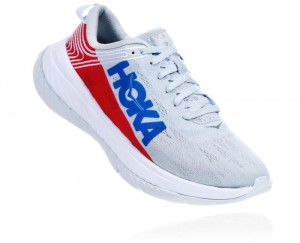 Chaussures Running Route Hoka Carbon X Homme Bleu | EOKF09437