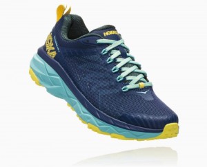 Chaussures Running Route Hoka Challenger ATR 5 Femme Bleu Vert | HCXJ80597