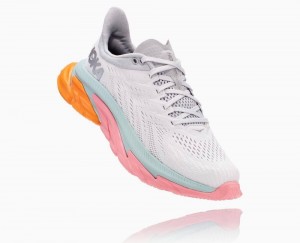 Chaussures Running Route Hoka Clifton Edge Femme Nimbus Cloud/Lunar Rock | JWEL28345