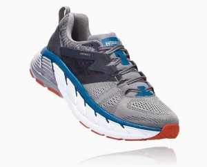 Chaussures Running Route Hoka Gaviota 2 Wide Homme Grise | OTCG92367