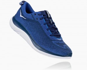 Chaussures Running Route Hoka Hupana Flow Homme Bleu | GOWF40276