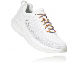 Chaussures Running Route Hoka OV Clifton Femme Blanche | PQEK60341