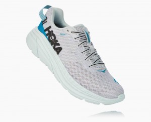 Chaussures Running Route Hoka Rincon Femme Lunar Rock/Nimbus Cloud | PVTO83264