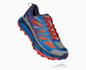 Chaussures Trail Hoka Mafate Speed 2 Homme Bleu Royal Bleu Rouge | IKCG07249