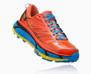 Chaussures Trail Hoka Mafate Speed 2 Homme Orange | TKDL07495