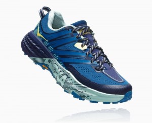 Chaussures Trail Hoka Speedgoat 3 Femme Bleu | ULKV91702