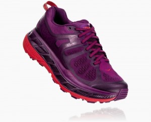 Chaussures Trail Hoka Stinson ATR 5 Femme Violette Rouge | GWKF53470