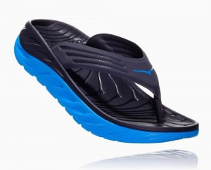 Sandale Hoka ORA Flip Homme Bleu | WBRF29806