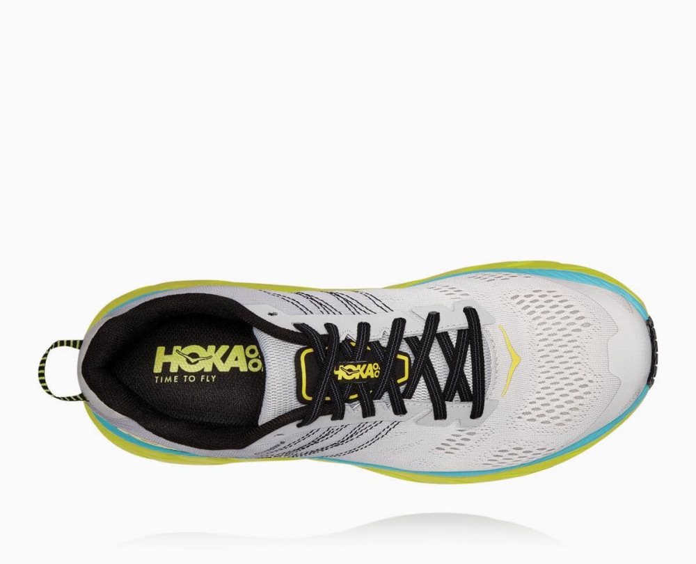 Basket Hoka Clifton 6 Homme Lunar Rock/Nimbus Cloud | MRFG29740