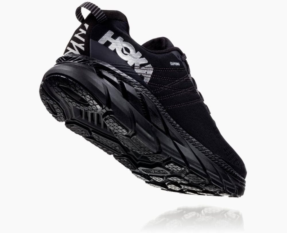 Basket Hoka Clifton 6 Homme Noir | BVLR21597