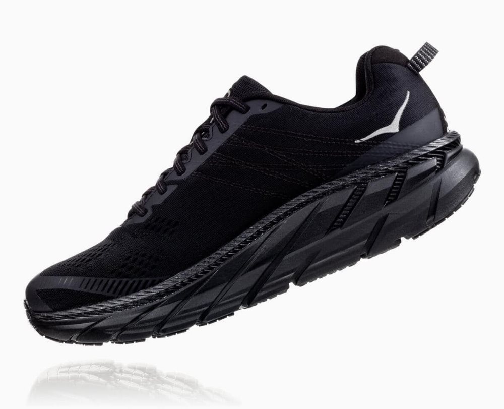 Basket Hoka Clifton 6 Homme Noir | BVLR21597