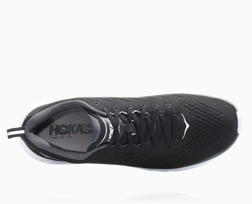 Basket Hoka Hupana EM Homme Noir Blanche | PWYO63705