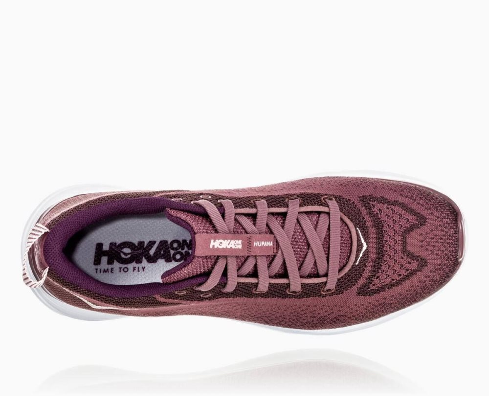 Basket Hoka Hupana Flow Femme Rose Marron Noir | PJRD64592