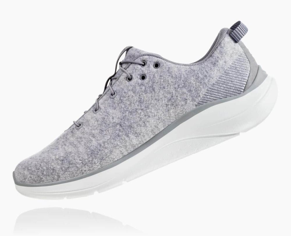 Basket Hoka Hupana Flow Wool Homme Grise Foncé | PVNJ46125