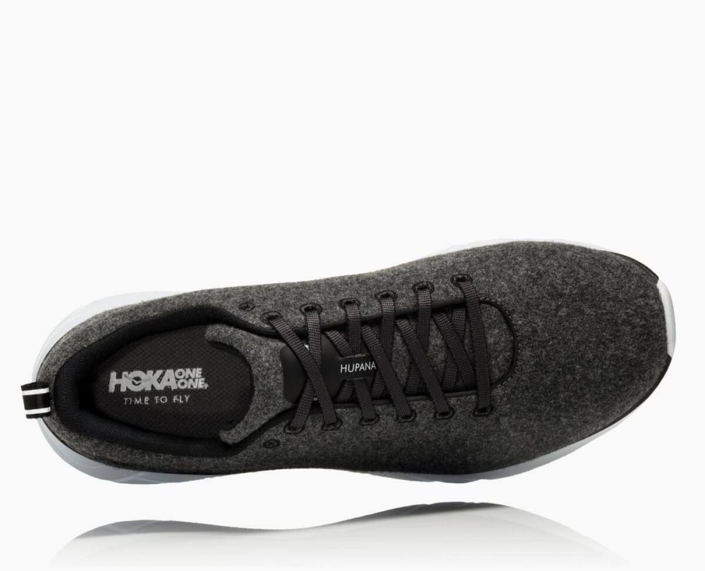 Basket Hoka Hupana Laine Homme Grise Blanche | ADTZ91325