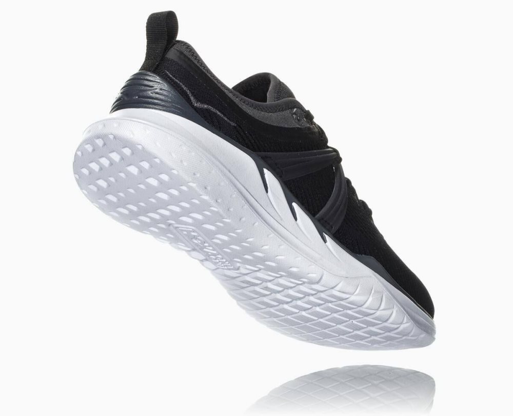 Basket Hoka Tivra Femme Noir Grise Foncé | VKCH39276