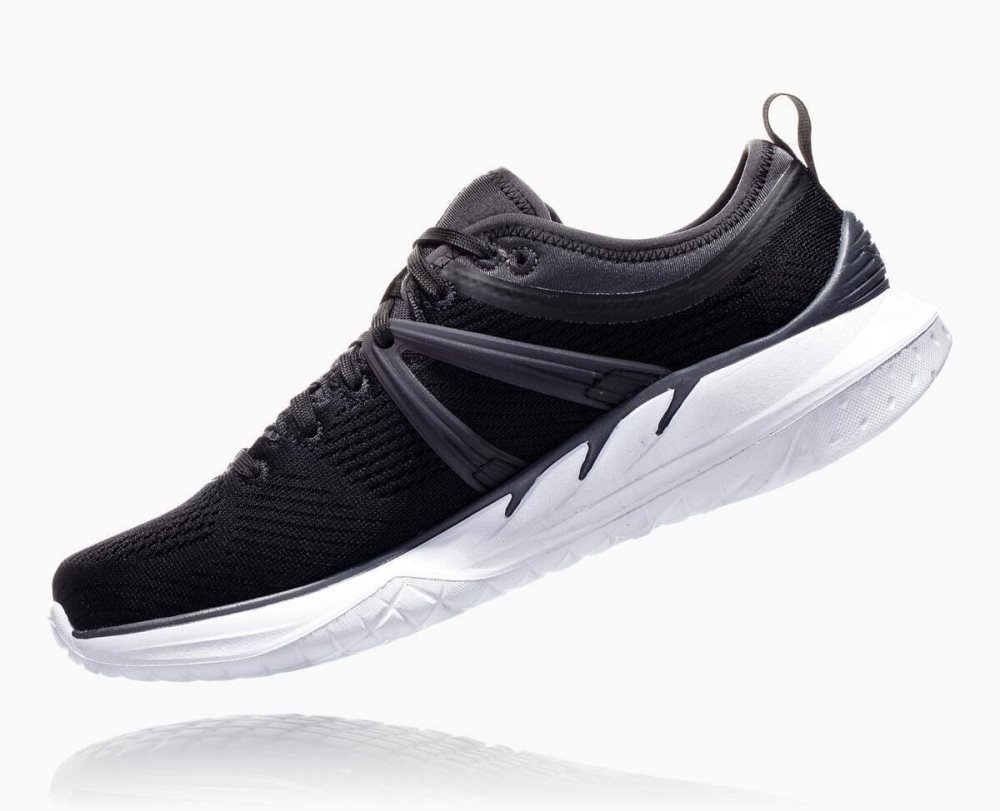 Basket Hoka Tivra Femme Noir Grise Foncé | VKCH39276