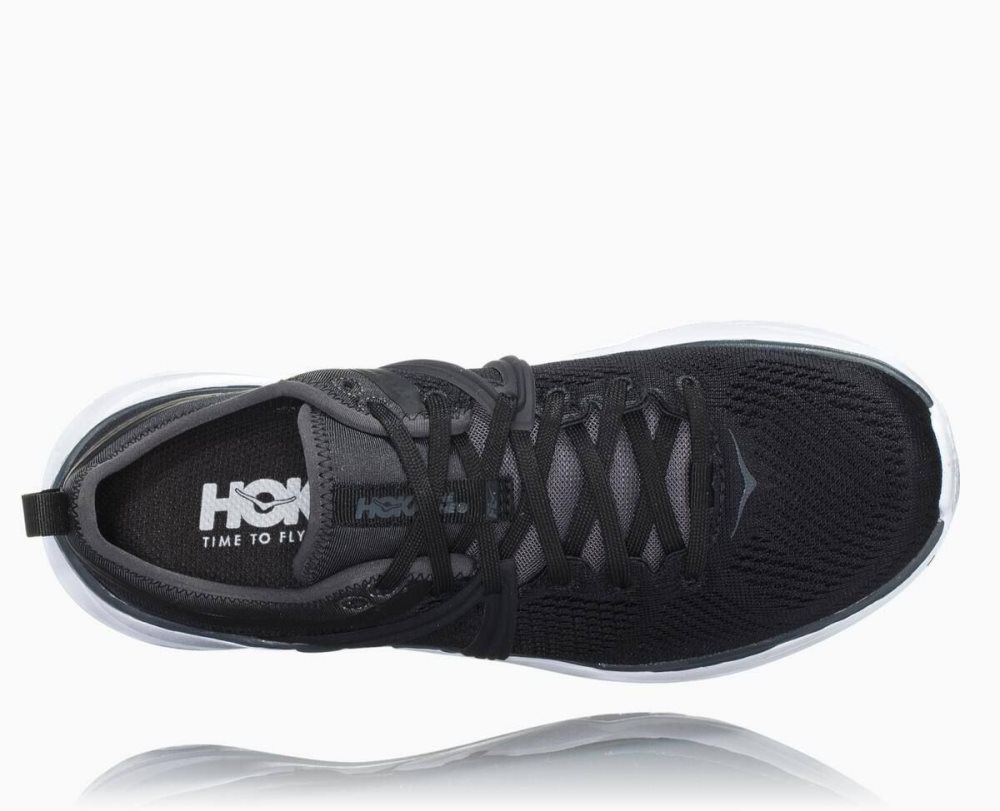 Basket Hoka Tivra Femme Noir Grise Foncé | VKCH39276