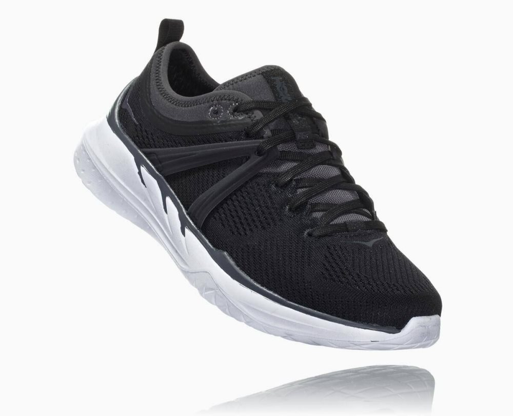 Basket Hoka Tivra Femme Noir Grise Foncé | VKCH39276