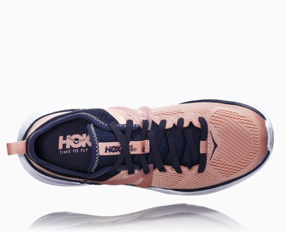 Basket Hoka Tivra Femme Rose Indigo | UJSG19546