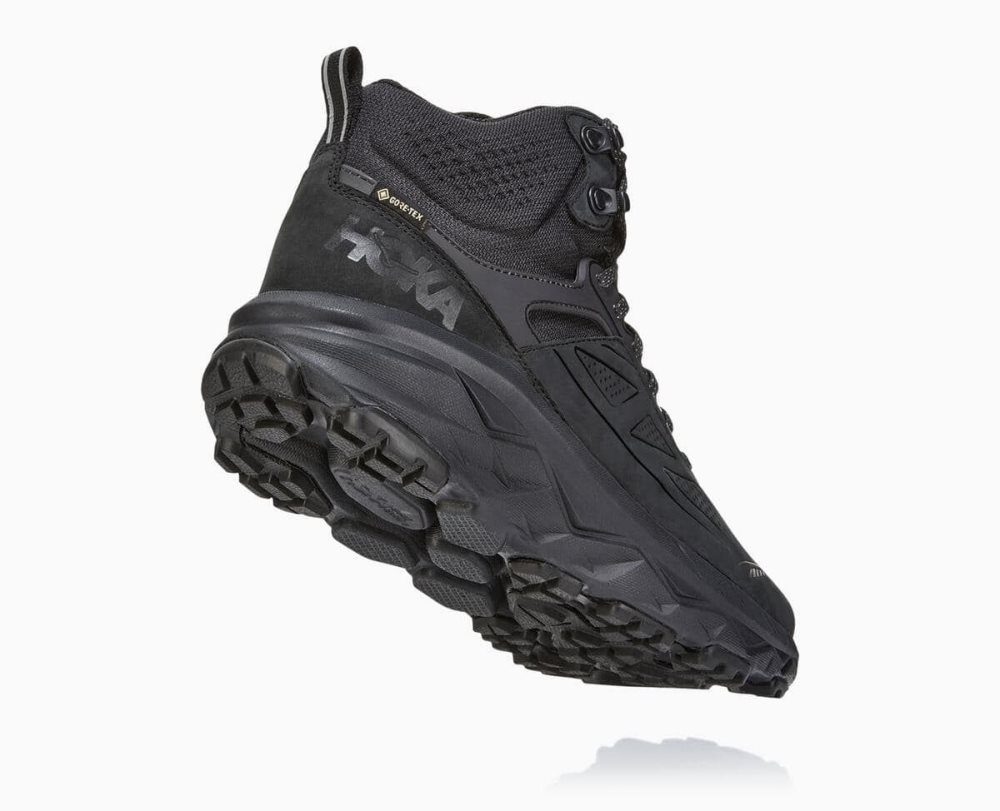 Botte Randonnée Hoka Challenger Mid GORE Homme Noir | HRUT07418