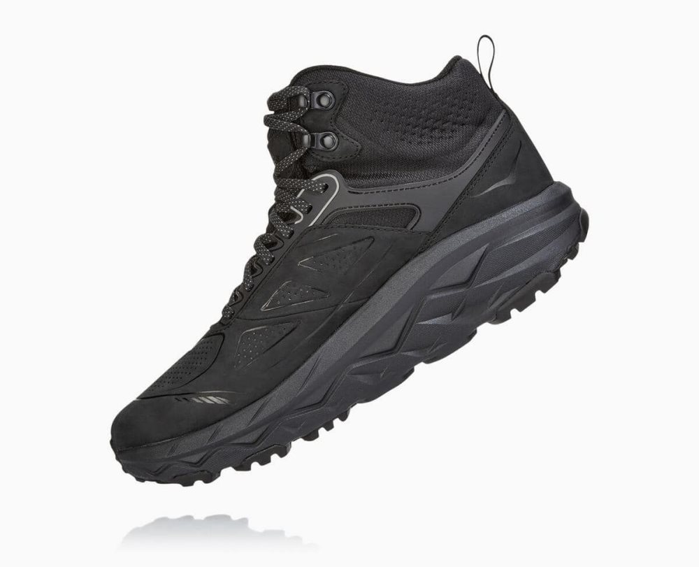 Botte Randonnée Hoka Challenger Mid GORE Homme Noir | HRUT07418