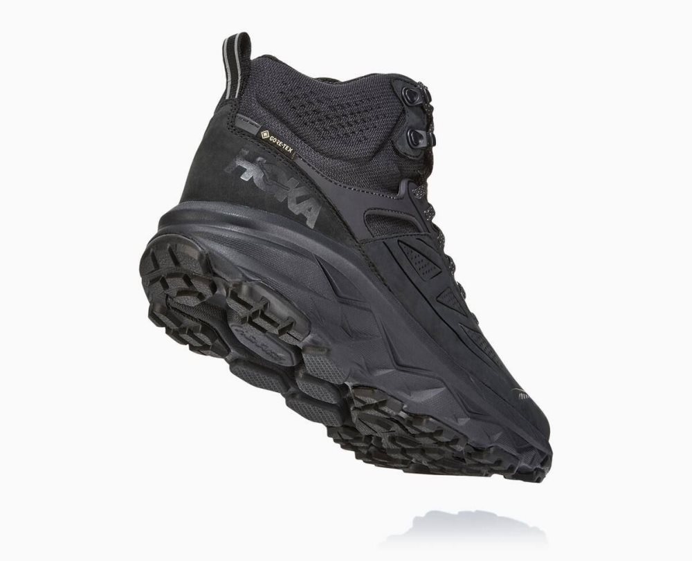 Botte Randonnée Hoka Challenger Mid GORE Homme Noir | OPUZ59760