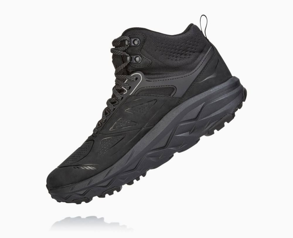 Botte Randonnée Hoka Challenger Mid GORE Homme Noir | OPUZ59760