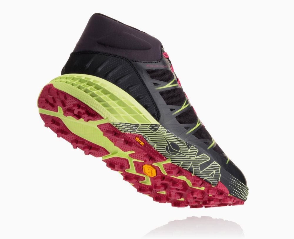 Botte Randonnée Hoka Speedgoat Mid Waterproof Femme Noir | BCWR38769