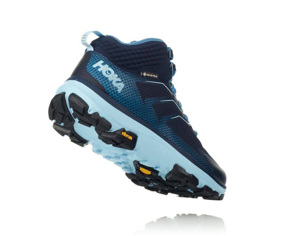 Botte Randonnée Hoka Toa GORE Femme Noir Turquoise | ZFHP71395