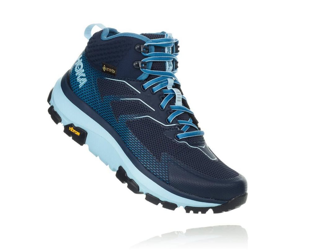 Botte Randonnée Hoka Toa GORE Femme Noir Turquoise | ZFHP71395