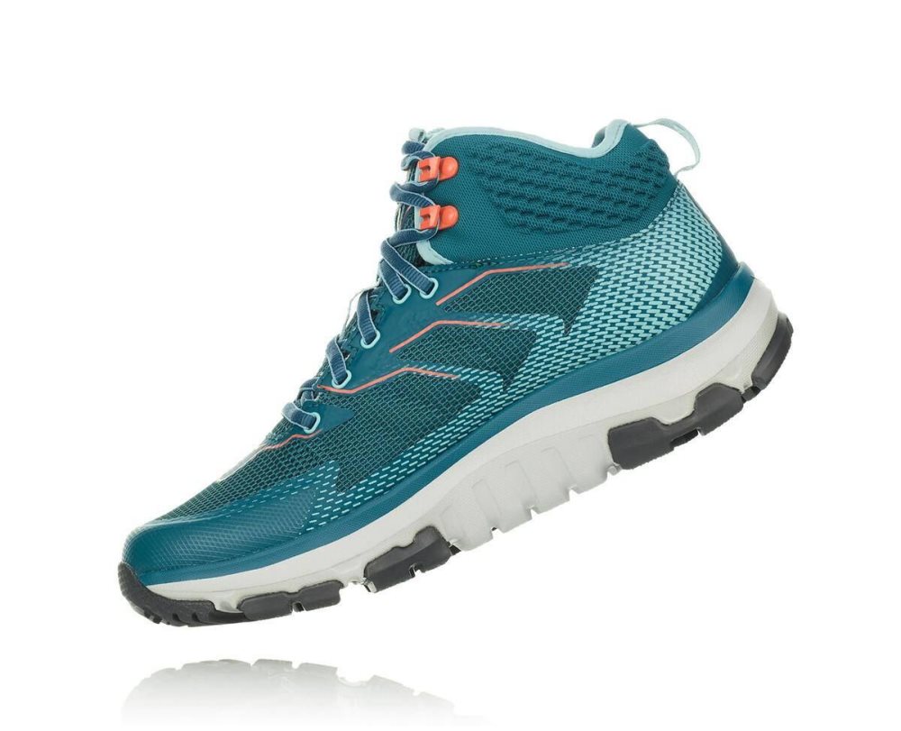 Botte Randonnée Hoka Toa GORE Femme Turquoise Clair | PZYW39128