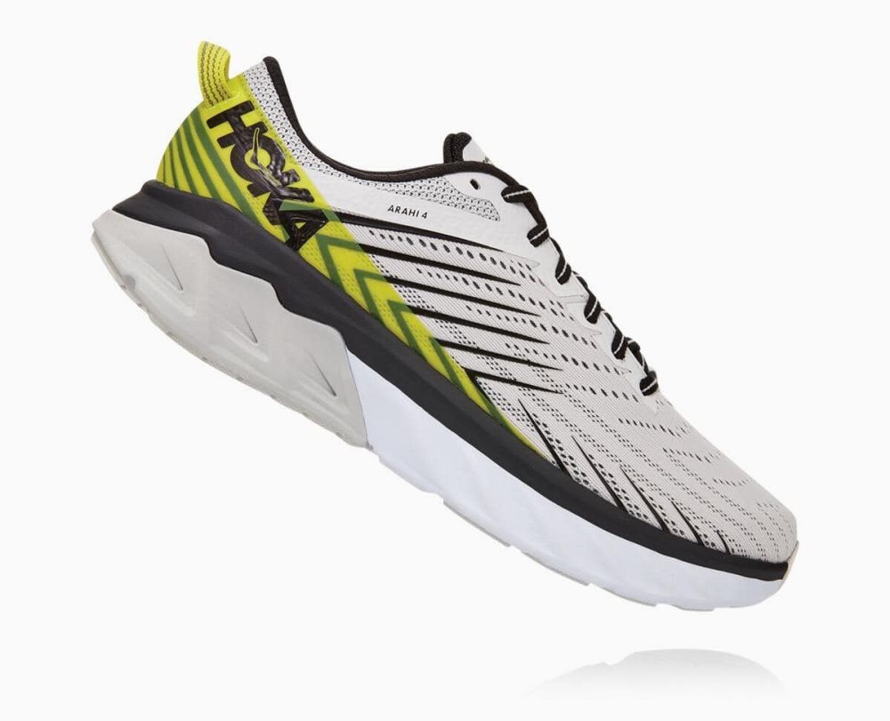 Chaussure Running Hoka Arahi 4 Homme Grise Foncé | LPFM86013