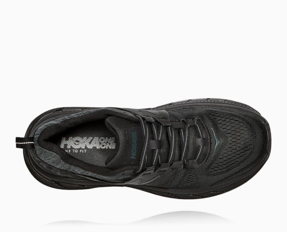 Chaussure Running Hoka Gaviota 2 Homme Noir Grise Foncé | SIDT96780