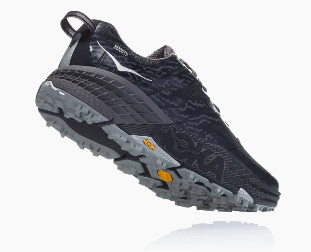 Chaussure de Randonnée Hoka Speedgoat 3 Waterproof Homme Noir Grise Foncé | CKGL46301