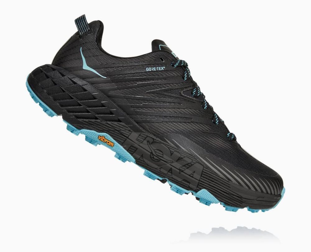 Chaussure de Randonnée Hoka Speedgoat 4 GORE Femme Grise Foncé Grise Foncé | HVAX54068