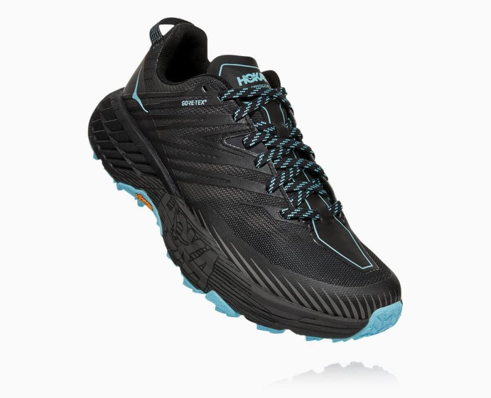 Chaussure de Randonnée Hoka Speedgoat 4 GORE Femme Grise Foncé Grise Foncé | HVAX54068