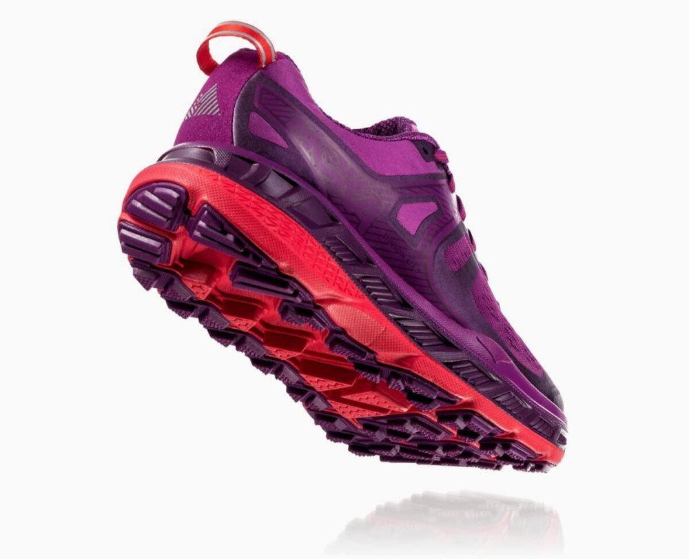 Chaussure de Randonnée Hoka Stinson ATR 5 Femme Violette Rouge | VSZB09738