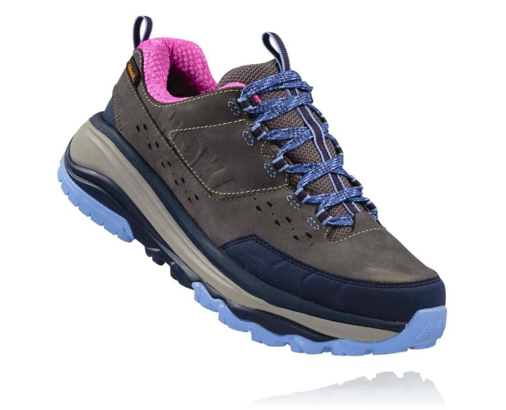 Chaussure de Randonnée Hoka Tor Summit Waterproof Femme Grise | ZIYB51480