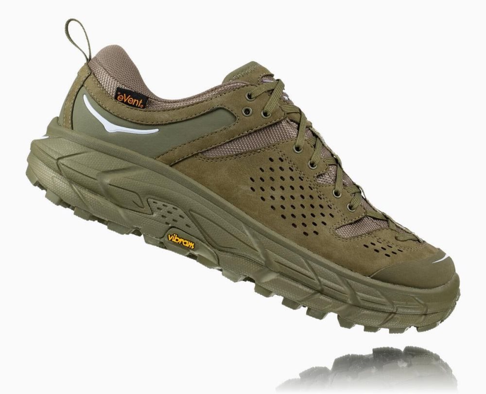 Chaussure de Randonnée Hoka Tor Ultra Low Wp Jp Homme Vert Olive | KIFW64981