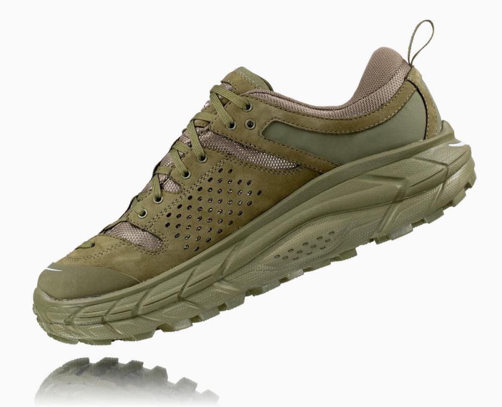 Chaussure de Randonnée Hoka Tor Ultra Low Wp Jp Homme Vert Olive | KIFW64981