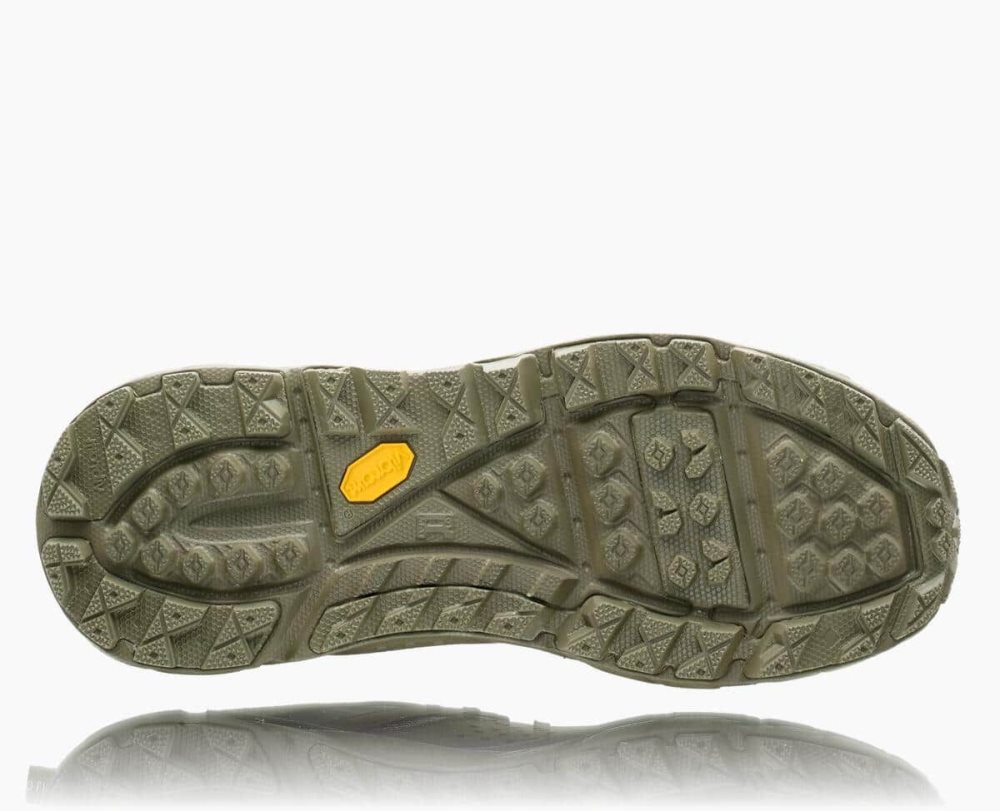 Chaussure de Randonnée Hoka Tor Ultra Low Wp Jp Homme Vert Olive | KIFW64981