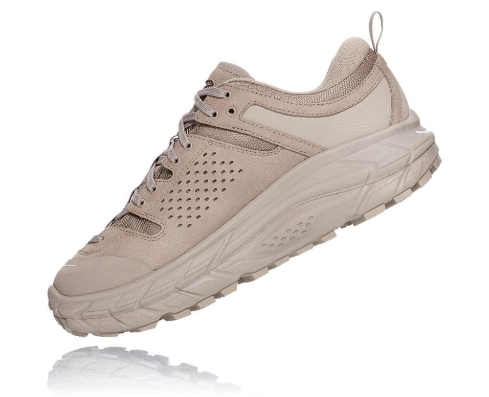 Chaussure de Randonnée Hoka Tor Ultra Low Wp Jp Homme Grise Marron | CLWB60932