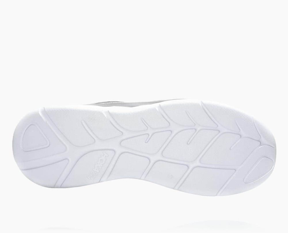 Chaussures De Récupération Hoka Akasa Wide Femme Grise Argent | AJEQ38046