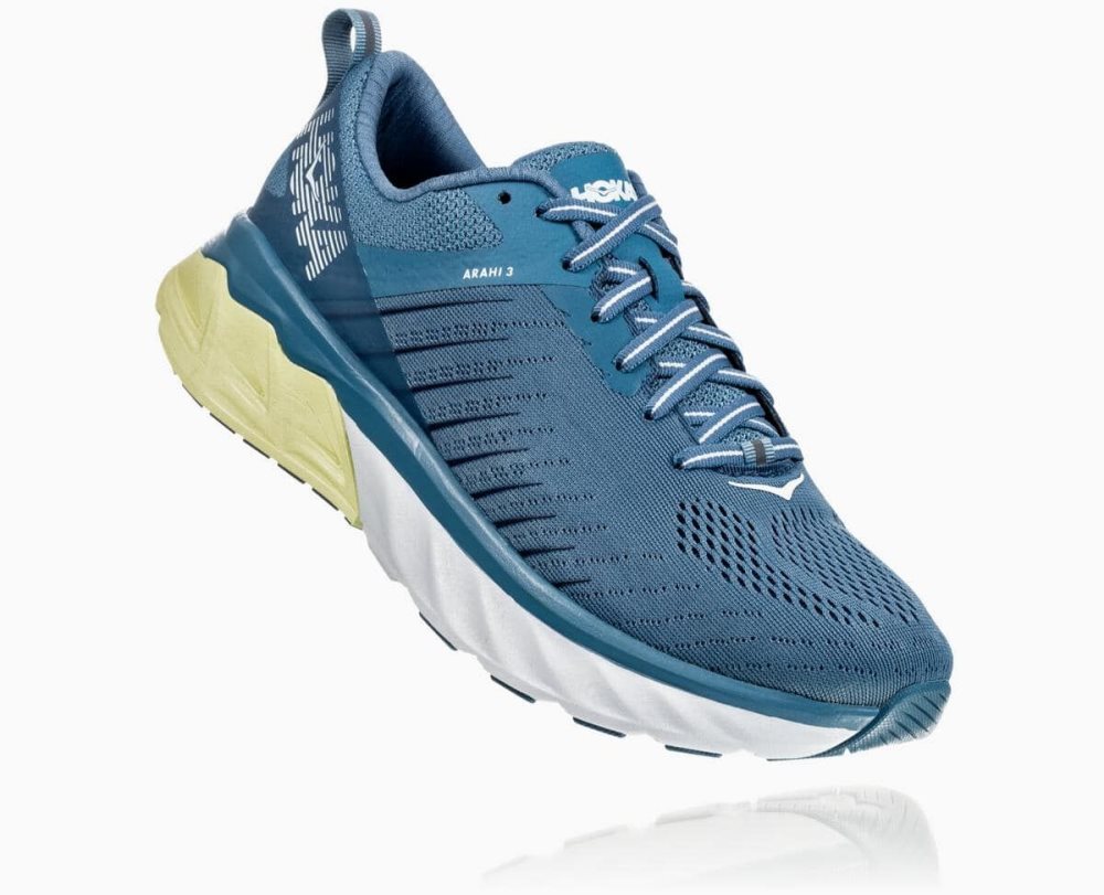 Chaussures De Récupération Hoka Arahi 3 Femme Bleu | DXPE24890