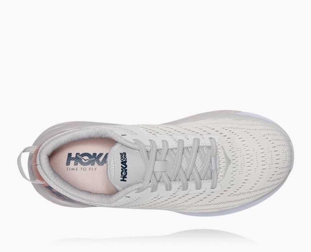 Chaussures De Récupération Hoka Arahi 4 Femme Nimbus Cloud/Lunar Rock | OMZU42305